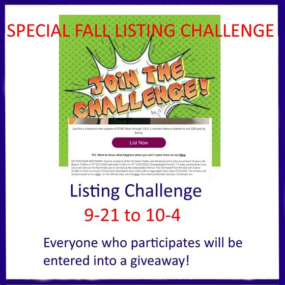 SPECIAL FALL 9-21 to 10-4 Listing Challenge - Picture 1 of 5
